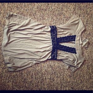 Charlotte Russe Dressy Top / Size Large